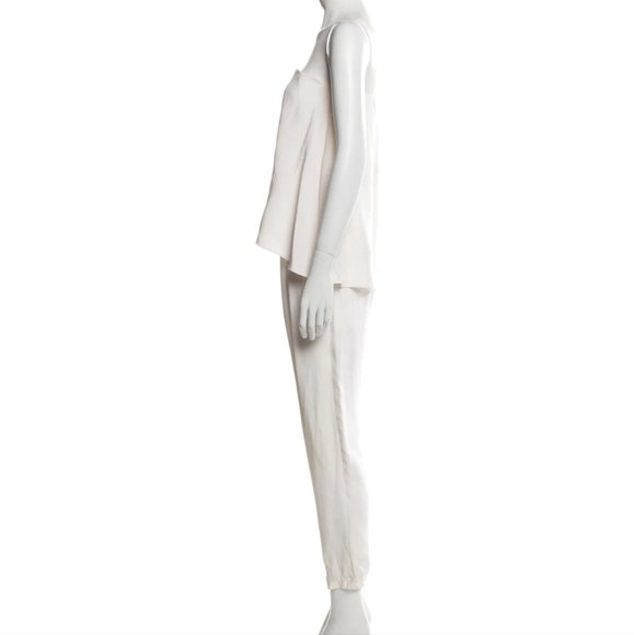 Tibi 4-ply Silk Strapless Jumpsuit, Size 6 - Picture 3 of 7